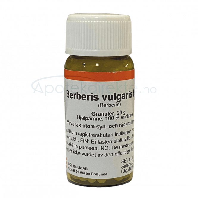 Hovedbilde Berberis vulgaris D30 20 gram piller