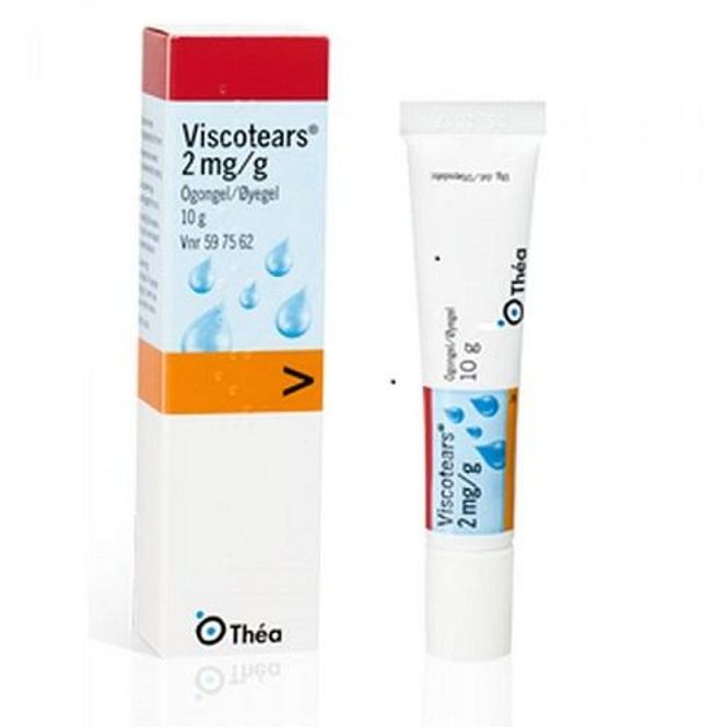 Hovedbilde Viscotears øyegel 3 x 10 gram