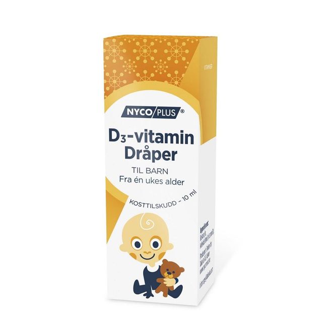 Hovedbilde Nycoplus D-vitamin dråper 10 ml