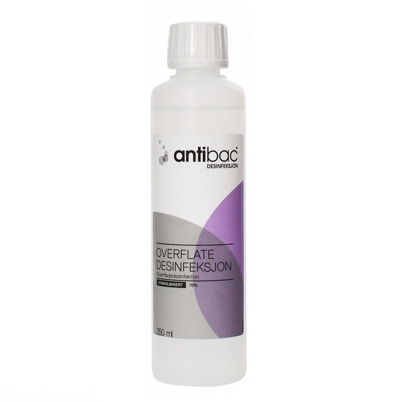 Antibac 75 % overflatedesinfeksjon 250 ml