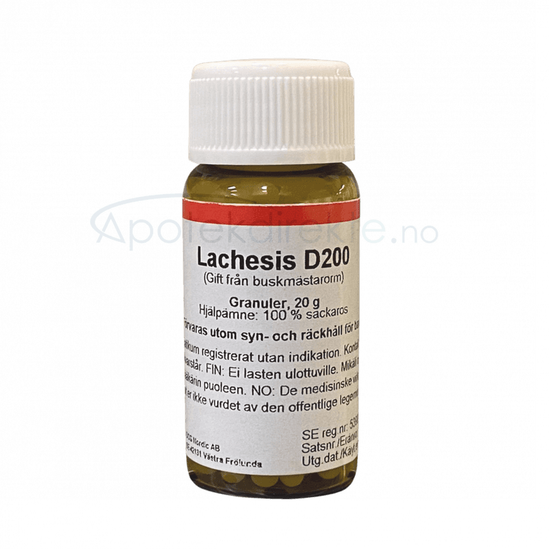 Lachesis muta D200 20 gram piller