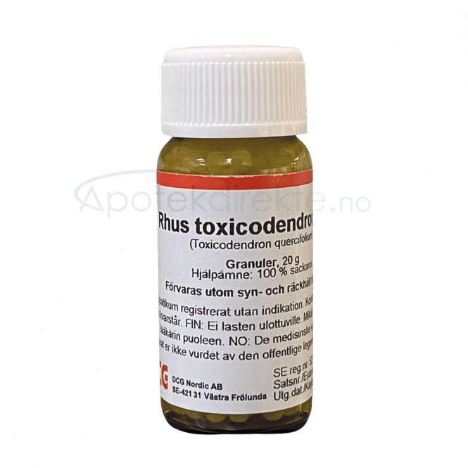 Hovedbilde Rhus toxicodendron D12 20 gram piller