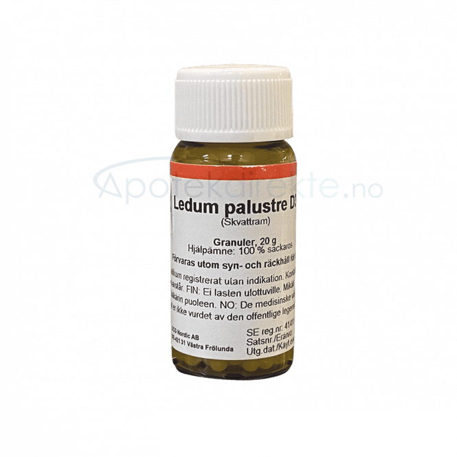 Hovedbilde Ledum palustre D6 20 gram piller