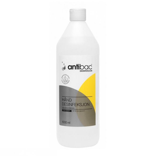 Hovedbilde Antibac 85 % hånddesinfeksjon m/fliptop 1000 ml