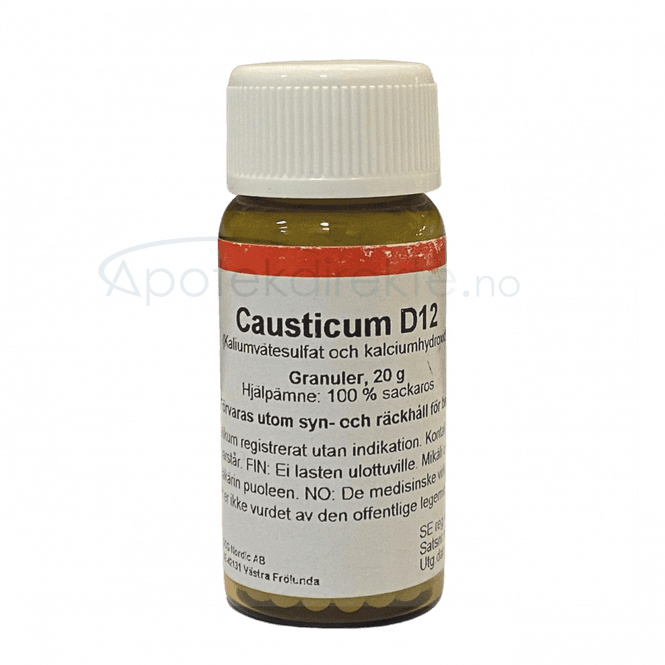 Hovedbilde Causticum D12 20 gram piller