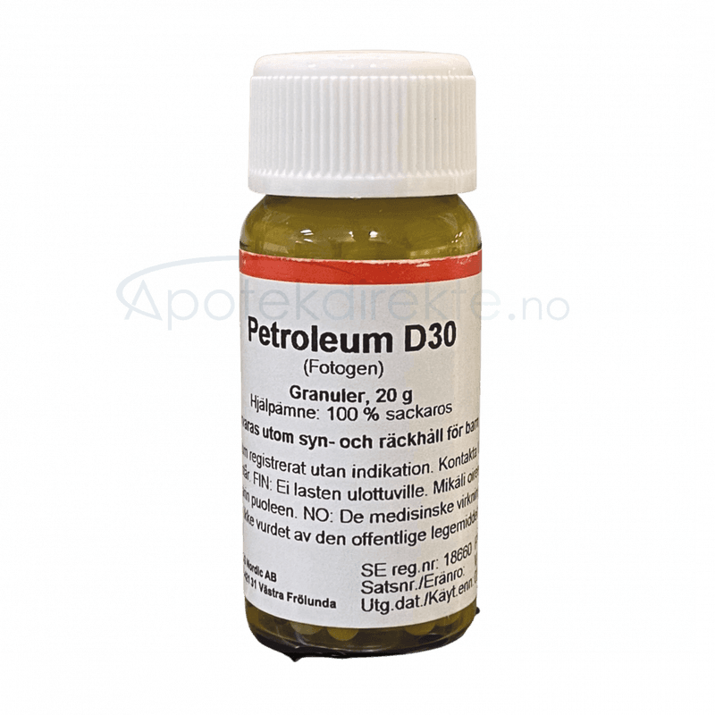 Petroleum D30 20 gram piller