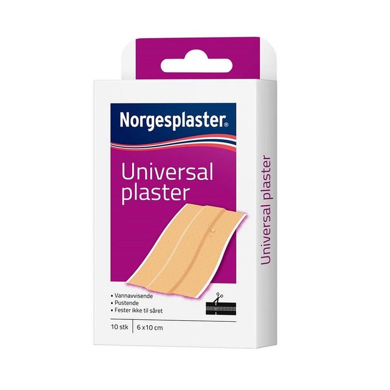 Norgesplaster universal 10 cm 10 stk
