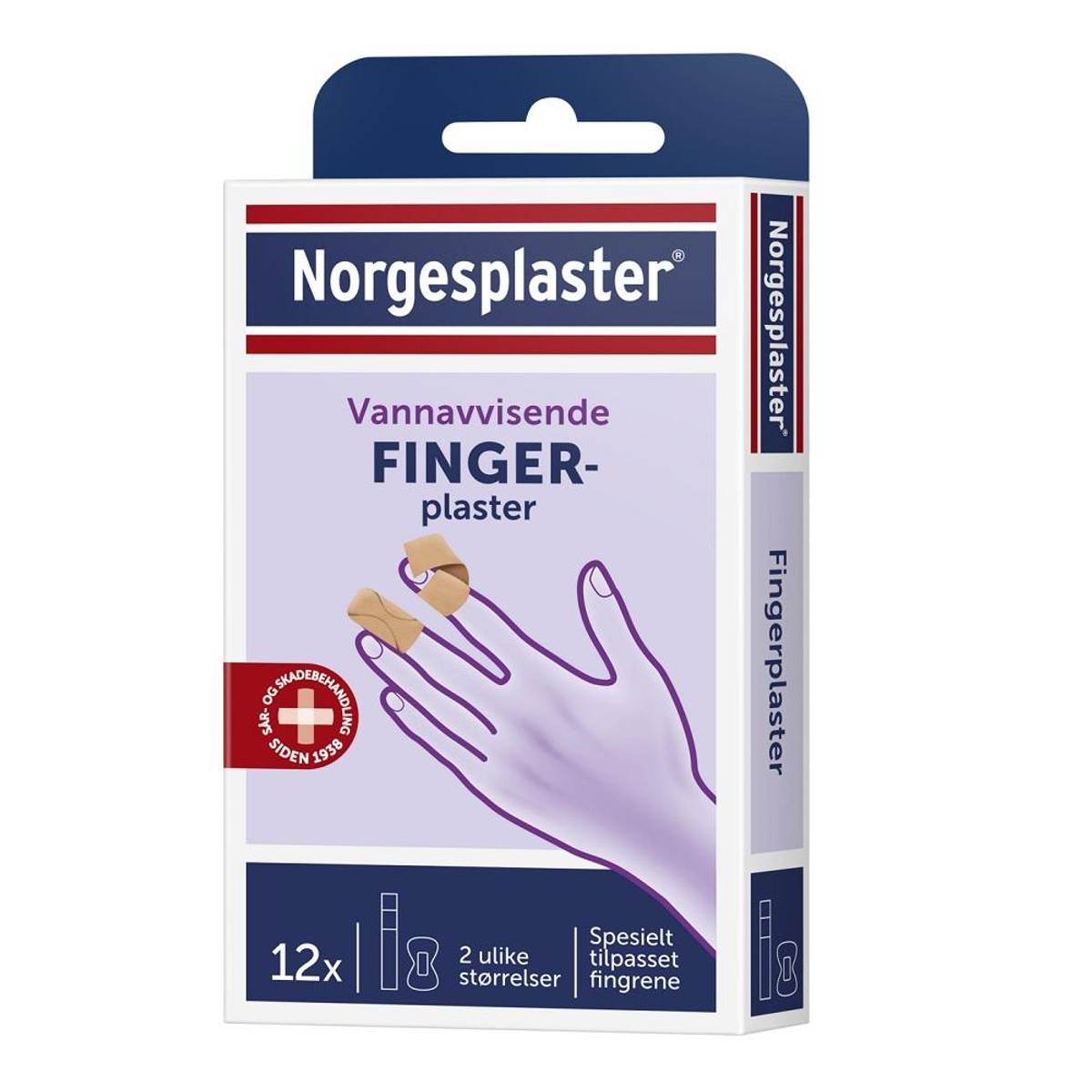 Norgesplaster universal finger 12 stk