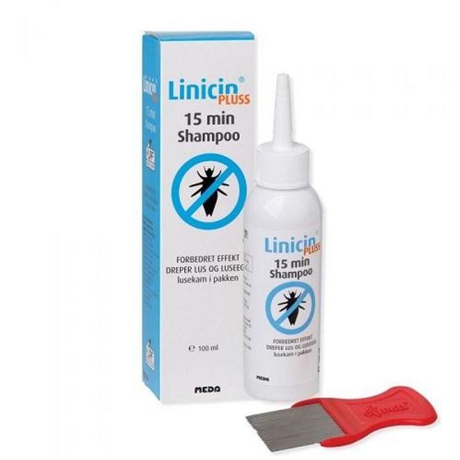 Hovedbilde Linicin pluss 15min sjampo 100 ml