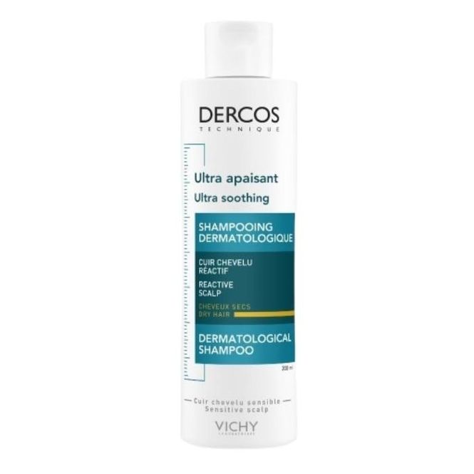 Hovedbilde Vichy dercos sjampo tørt hår 200 ml