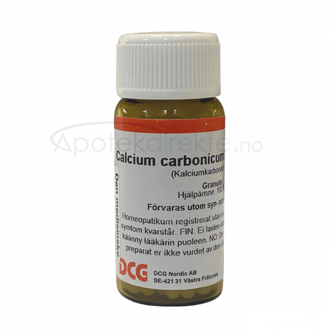 Hovedbilde Calcium carbonicum D200 20 gram piller