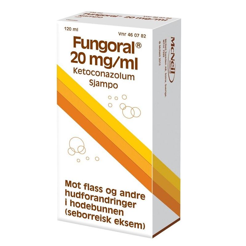 Fungoral sjampo 20 mg/ml 120 ml