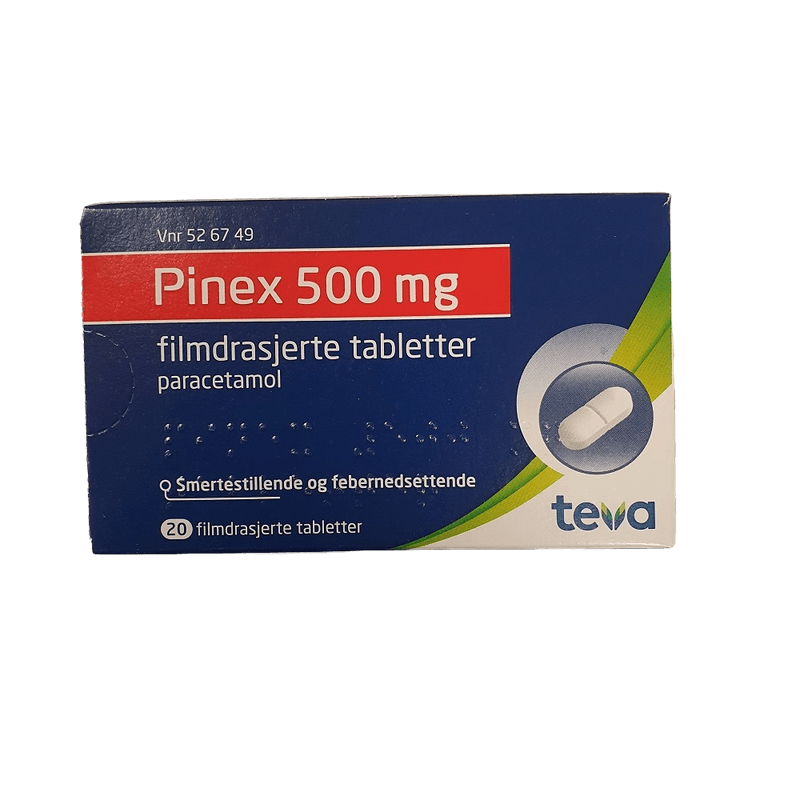 Pinex 500 mg 20 tabletter