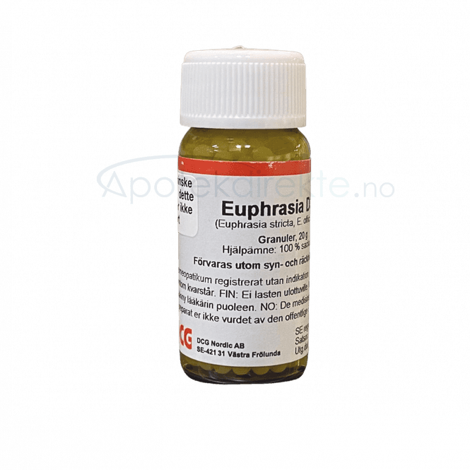 Hovedbilde Euphrasia D200 20 gram piller
