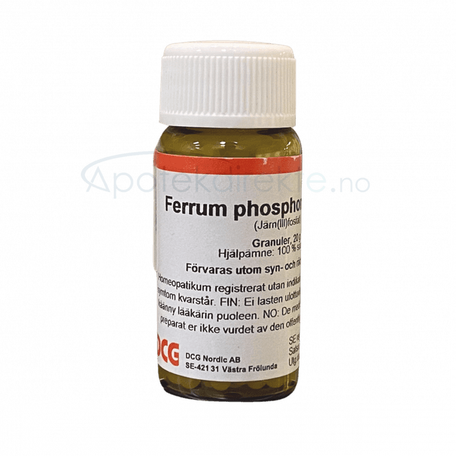 Hovedbilde Ferrum phosphoricum D200 20 gram piller
