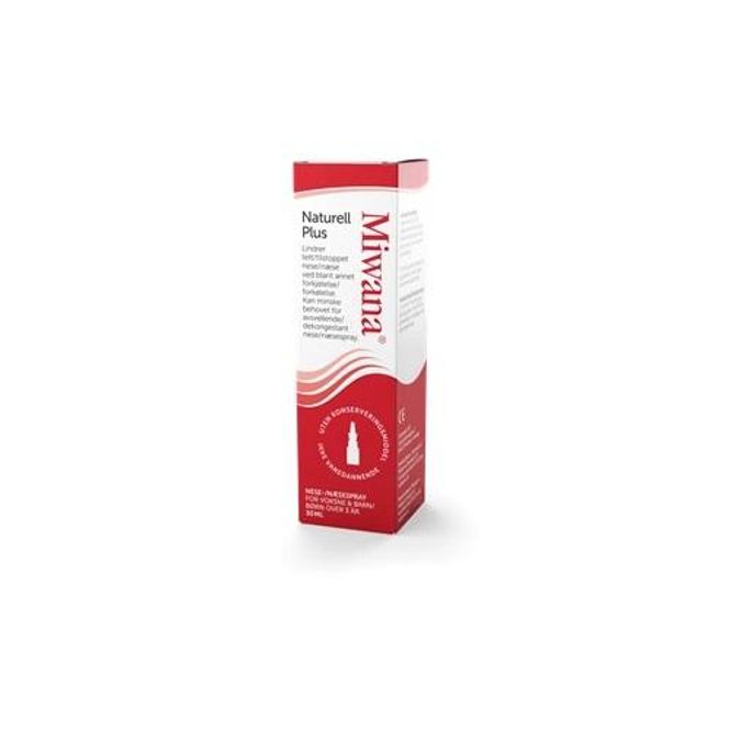 Hovedbilde Miwana plus 3,5% nesespray 30 ml