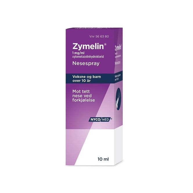 Hovedbilde Zymelin nesespray 1 mg u/kons 10 ml