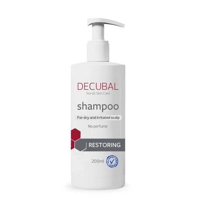 Hovedbilde Decubal restoring sjampo tørr & sensitiv hodebunn 200 ml