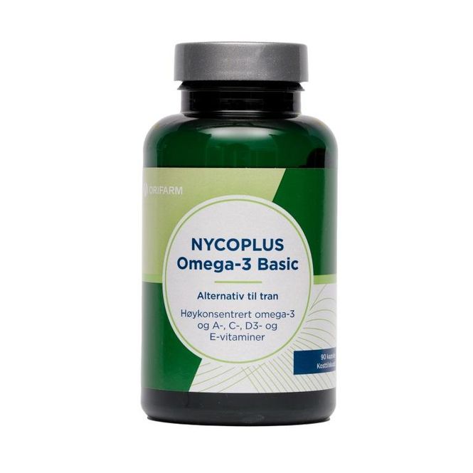 Hovedbilde Nycoplus omega-3 basic kapsel 90 stk