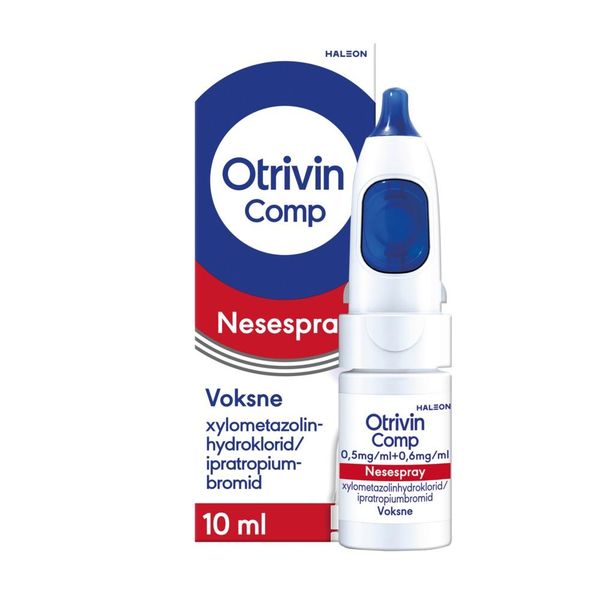 Hovedbilde Otrivin Comp nesespray 0,5+0,6mg/ml 10 ml
