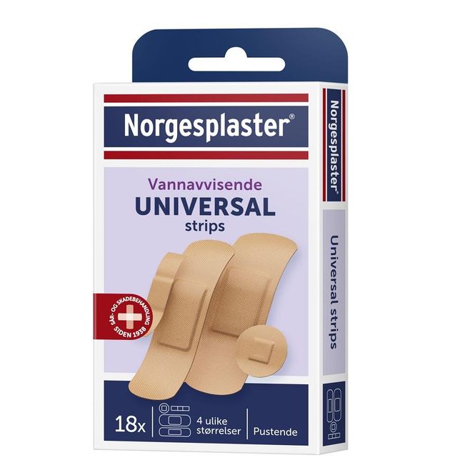 Hovedbilde Norgesplaster universal 18 plaster