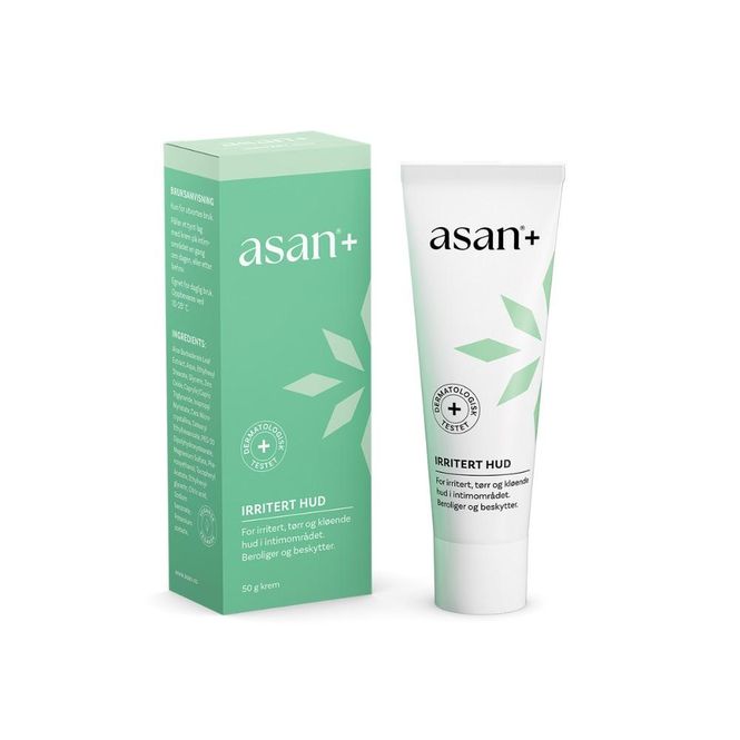 Hovedbilde Asan+ irritert hud 50 gram