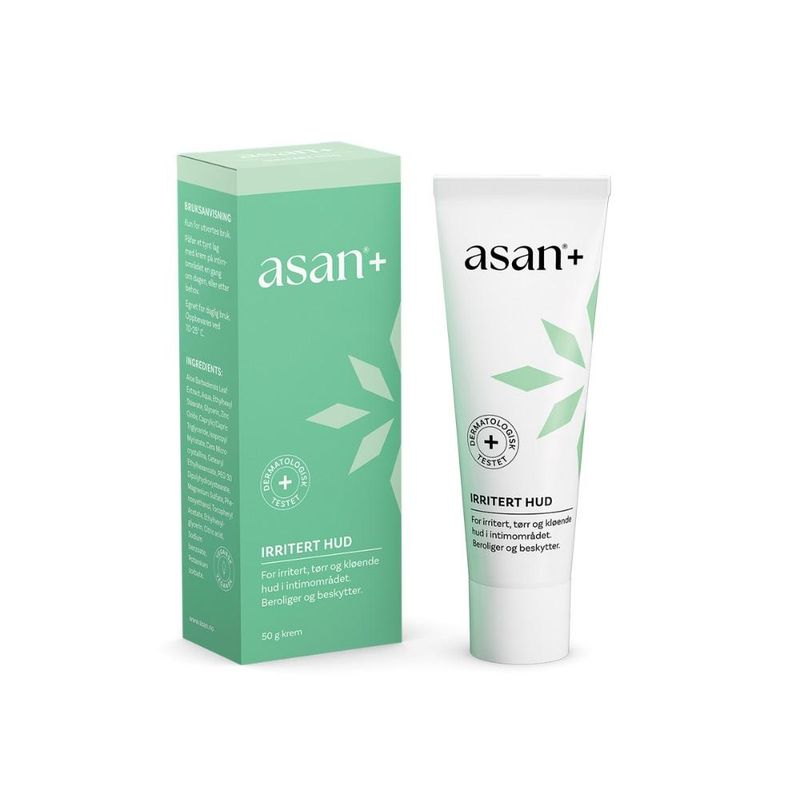 Asan+ irritert hud 50 gram