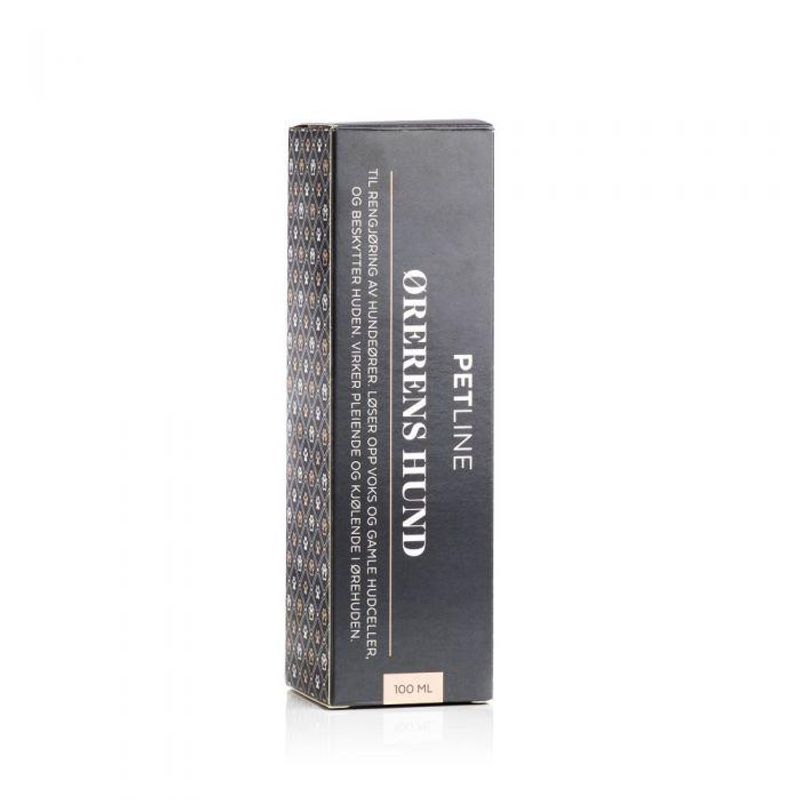 Pet line ørerens t/hund 100 ml