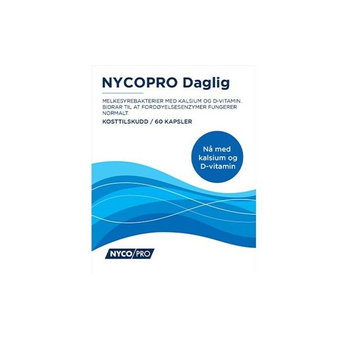 Hovedbilde Nycopro daglig kalsium+vit D tablett 60 stk