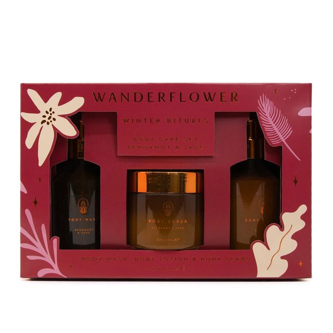 Hovedbilde Wanderflower body care gavesett 