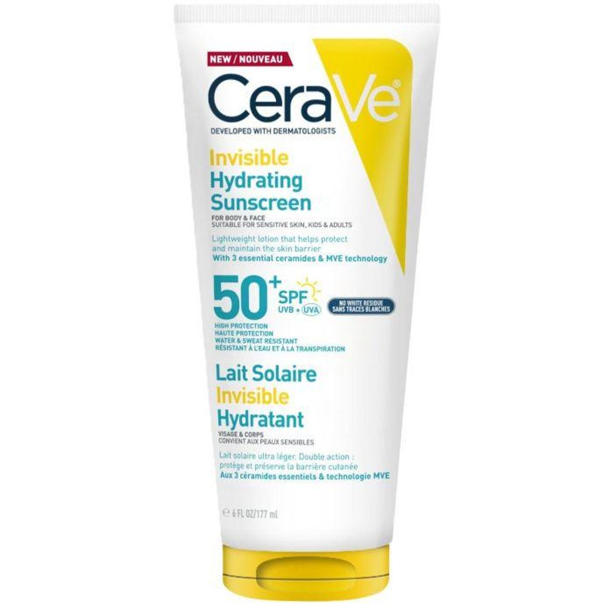 Cerave hydrating sun spf50+ 177 ml