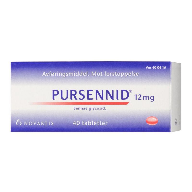 Pursennid 12 mg 40 tabletter