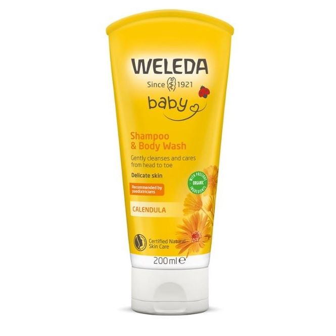 Hovedbilde Weleda calendula shampoo & body wash 200 ml