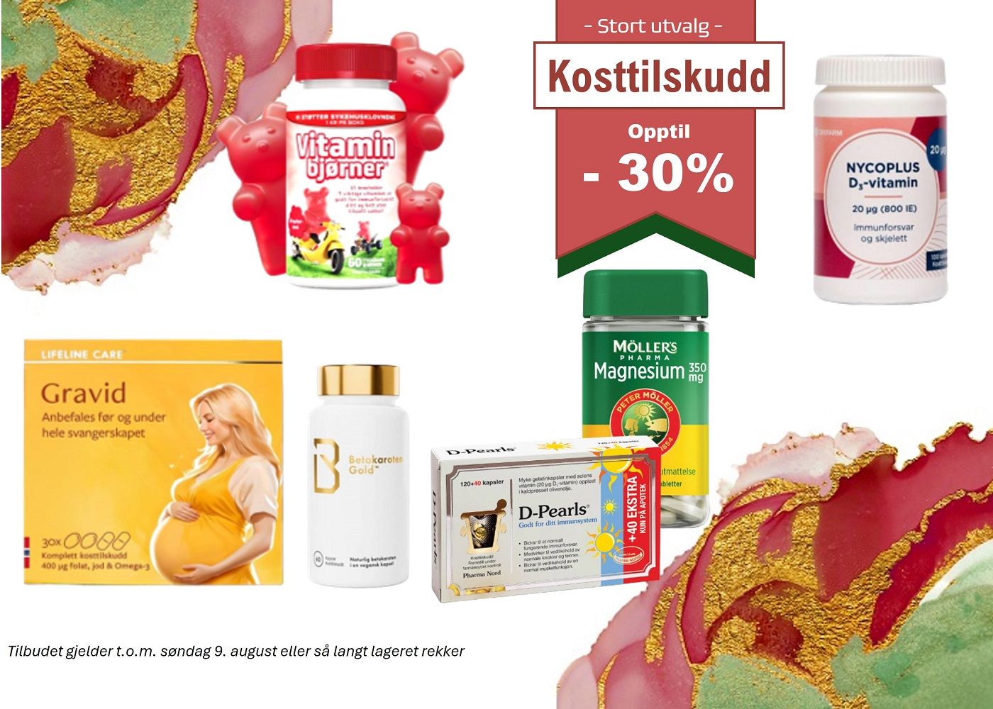 Tilbud kosttilskudd