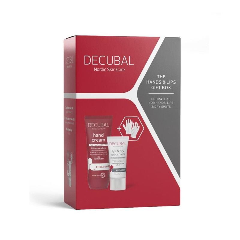 Decubal hands & lips julegave
