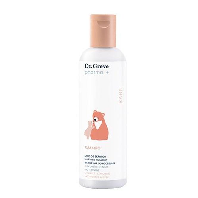 Hovedbilde Dr Greve pha barn sjampo 200 ml