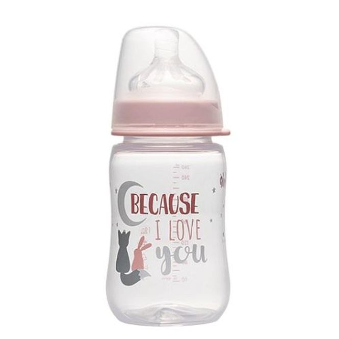 Hovedbilde Nip wide neck flaske jente 260 ml