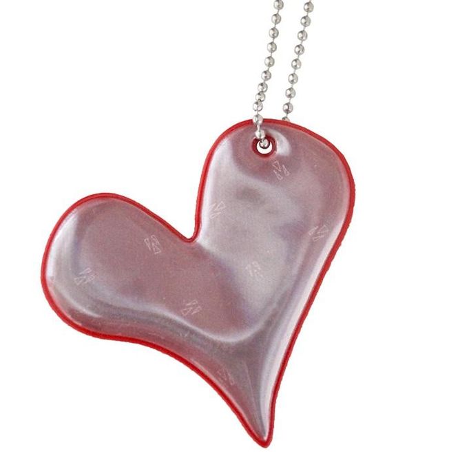 Hovedbilde Refleks foamy heart red