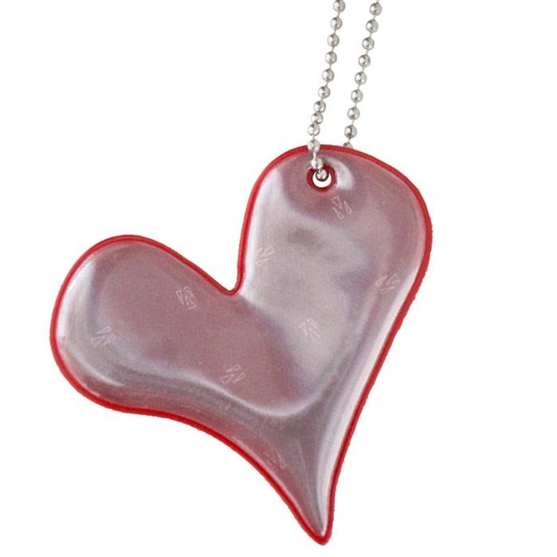 Refleks foamy heart red