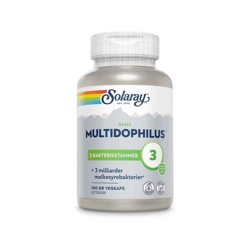 Solaray multidophilus kapsel 100 stk